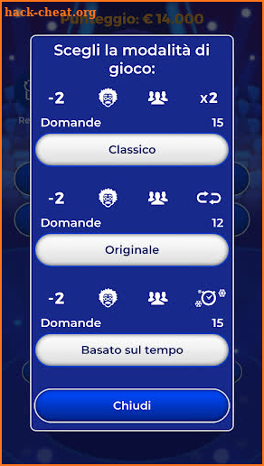 Milionario 2019 - Italiano Trivia Quiz Online screenshot