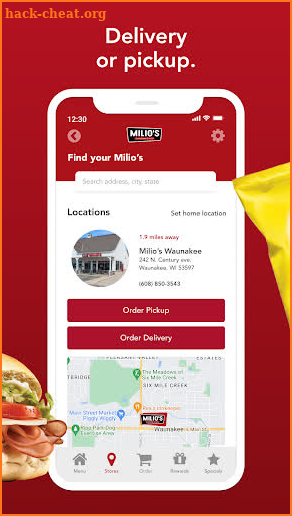 Milio's Sandwiches screenshot