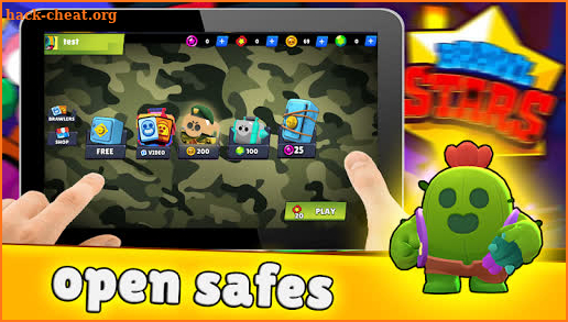 Military box simulator for Brawl Stars screenshot