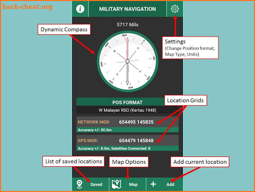 Military Navigation screenshot