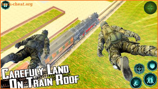 Military Train Shooting Game: Euro Train Simulator screenshot