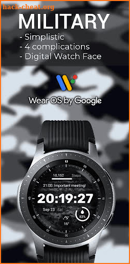 Military Watch Face - F01 screenshot