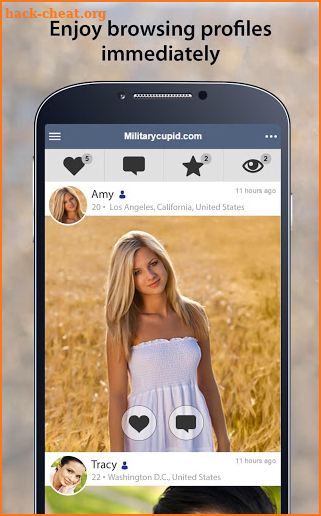 MilitaryCupid - Military Dating App screenshot