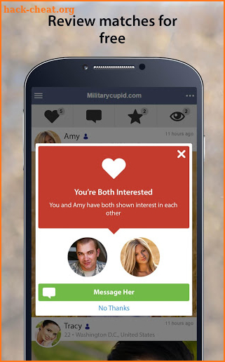 MilitaryCupid - Military Dating App screenshot