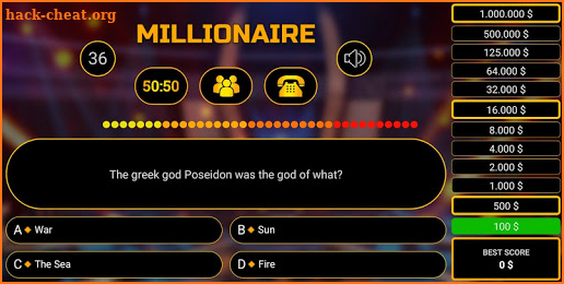 Millionaire free game 2019 quiz millionaire trivia screenshot