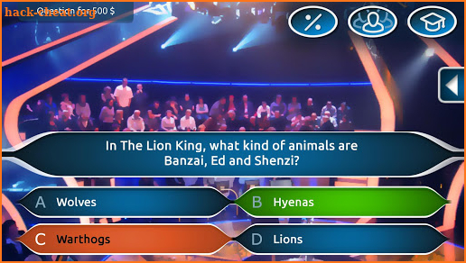 Millionaire Quiz screenshot