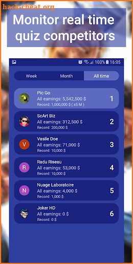 Millionaire Quiz PRO screenshot