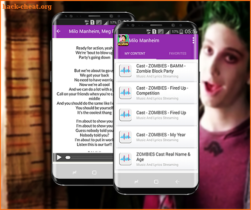 Milo Manheim - All Songs Zombies 2018 screenshot