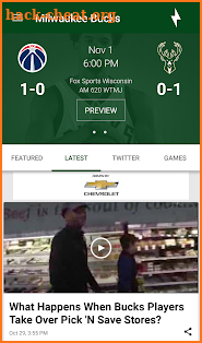 Milwaukee Bucks screenshot