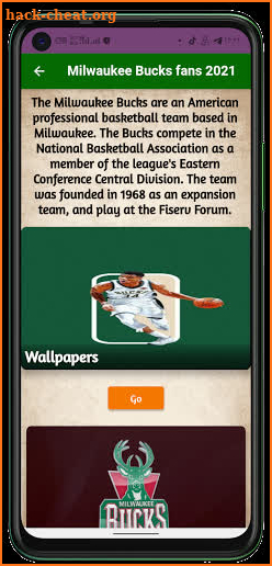 Milwaukee Bucks fans screenshot