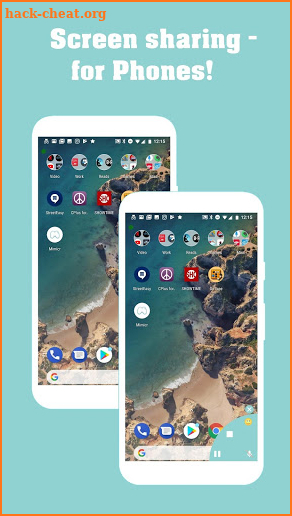 Mimicr Screen Sharing - for Phones! screenshot