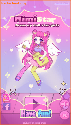 Mimistar: Dress Up Star Pastel Doll avatar maker screenshot