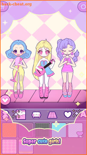 Mimistar: Dress Up Star Pastel Doll avatar maker screenshot