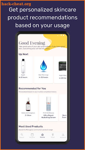 Mimoglow - Skincare Tracker App screenshot