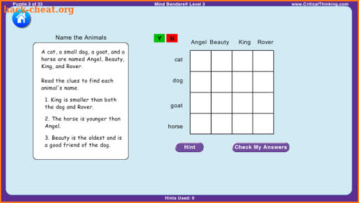 Mind Benders® Level 3 screenshot