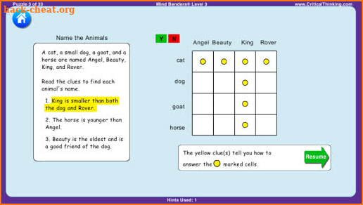 Mind Benders® Level 3 screenshot
