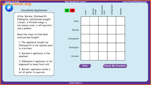Mind Benders® Level 4 screenshot