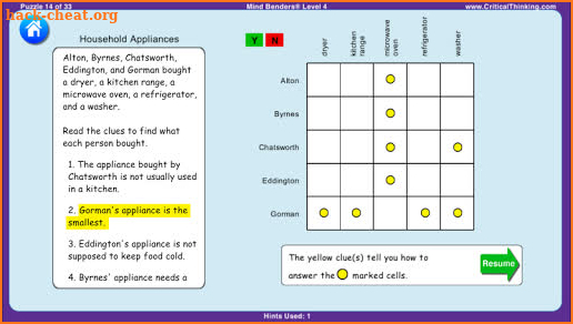 Mind Benders® Level 4 screenshot