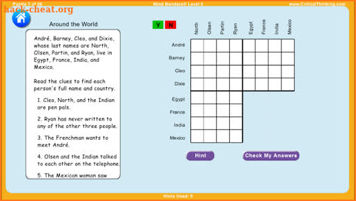 Mind Benders® Level 5 screenshot