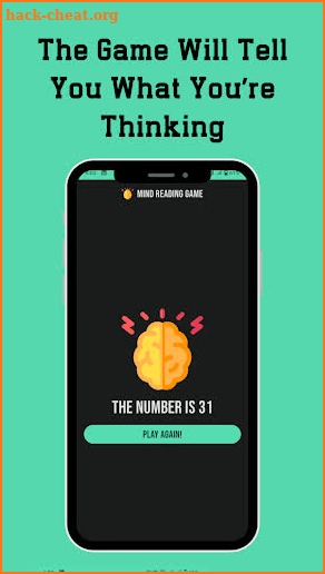 Mind Reading Game screenshot