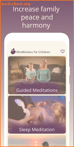 Mindfulness for Children App screenshot