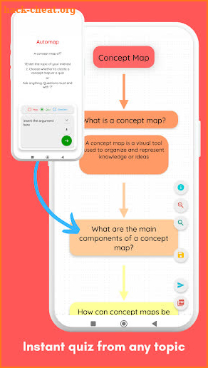 MindMappy:1 second concept map screenshot