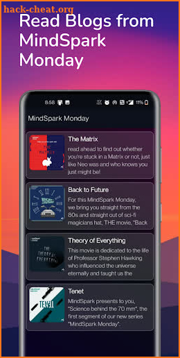 MindSpark screenshot