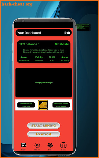 Mine : BTC MINER screenshot