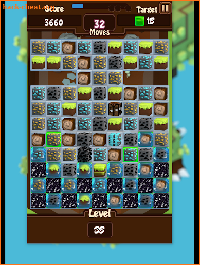 Mine Smash : Match 3 Free Puzzle Game screenshot