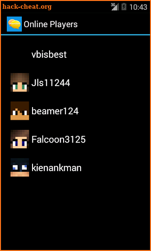 MineChat screenshot