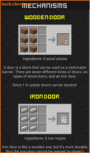 MineGuide 1.8 Minecraft Guide screenshot