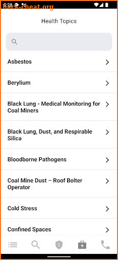 Miner Safety & Health screenshot