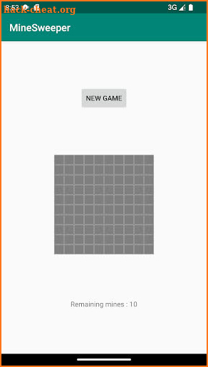 Minesweeper screenshot