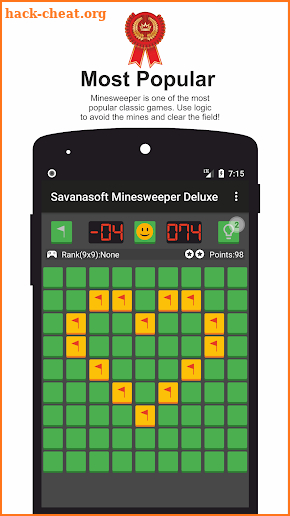 Minesweeper Deluxe - Classic Game from Savanasoft screenshot