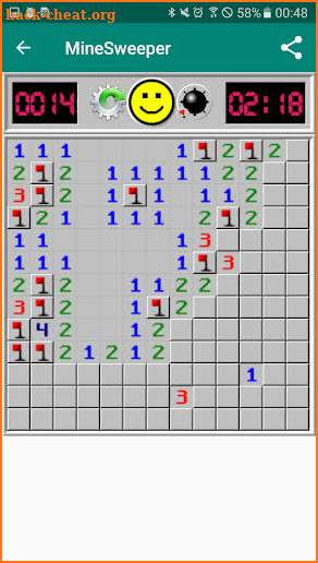 Minesweeper deluxe for free version screenshot