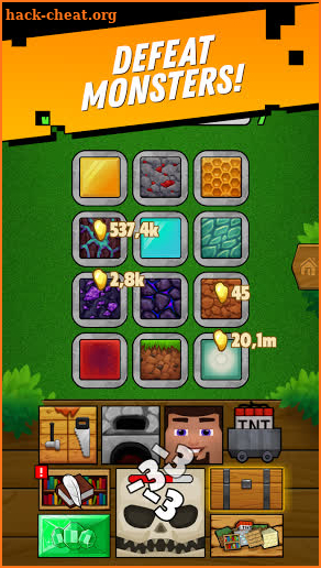 Minetap: Epic Clicker! Tap Crafting & mine heroes screenshot