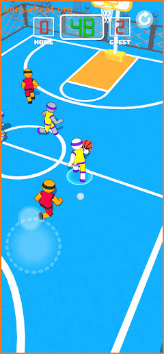 Mini Basketball Street screenshot