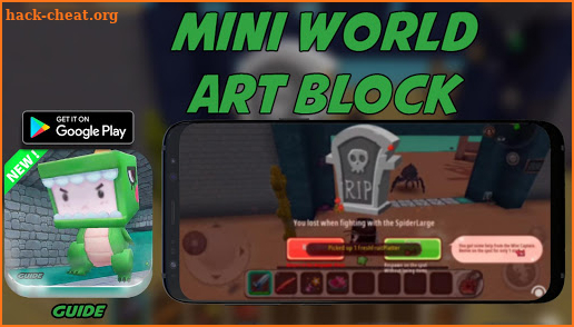 Mini Free World Art online Block Walkthrough MWBA screenshot