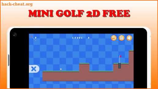 Mini golf 2D screenshot