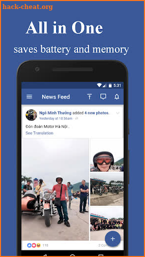 Mini Messenger for Facebook screenshot