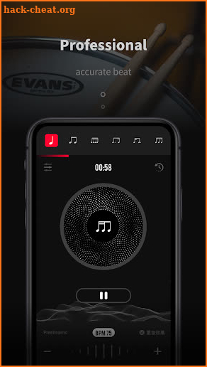 Mini Metronome-Beat & Tempo screenshot