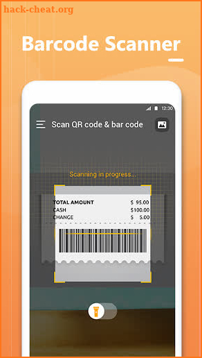 Mini Scan QR Code - Free QR/Barcode Reader screenshot