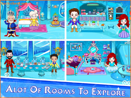 Mini Town: Ice Princess Land screenshot