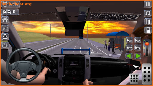 Minibus Passenger Transport Simulation screenshot