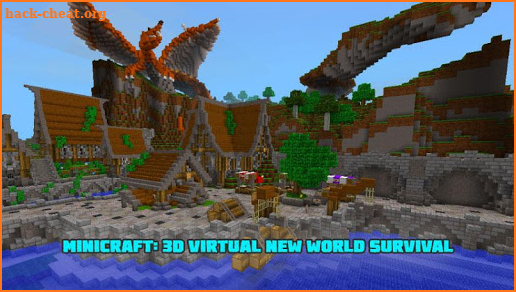 MiniCraft 3D: Virtual New World Survival screenshot