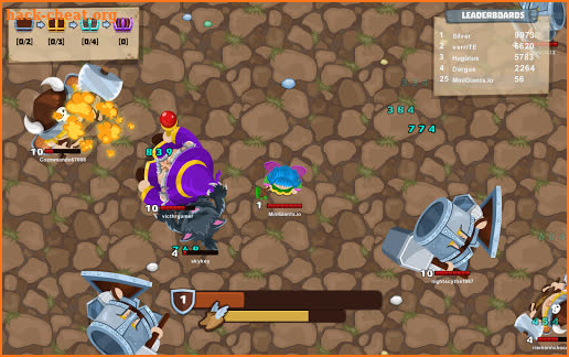 MiniGiants.io screenshot