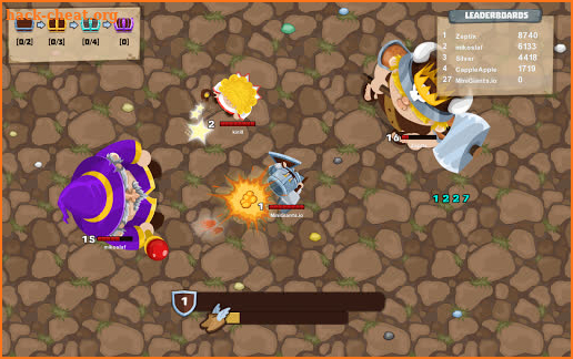 MiniGiants.io screenshot