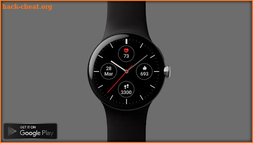 Minimal Analog Watch Face screenshot