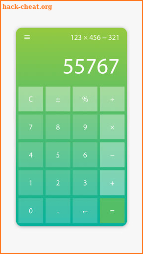 Minimal Calculator screenshot