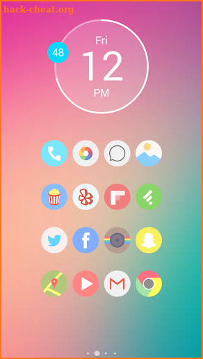 Minimal Clock screenshot